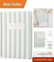 Elegant 2026 Planner: 7" x 10" Daily &amp; Monthly Planner for Ultimate Orga... - $14.80