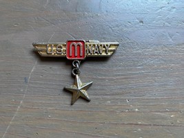 US Army Navy Pin Medal Star - $9.50