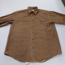 Cabela's RN#56835 Men's Brown Cotton Long Sleeve Heavyweight Shirt Size Medium image 12