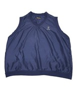 PGA Tour Blue Sleeveless Pullover Tank Pockets Golf Vest Myrtle Beach SC... - $24.30