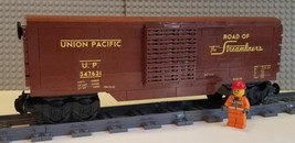 Custom Train Union Pacific Boxcar -PLEASE READ DESCRIPTION- - £87.75 GBP