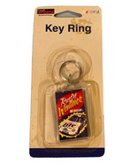 RUSTY WALLACE MILLER LITE BEER Keychain - Sealed Package Nascar Collectable - £8.88 GBP