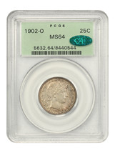 1902-O 25C PCGS/CAC MS64 (OGH) - $2,037.00