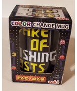 Pac-Man Color Changing Coffee Mug Cup Collectible Black - NEW - £11.39 GBP