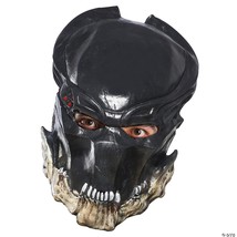 Predator Adult Mask Vinyl 3/4 Sci-Fi Scary Creepy Eerie Halloween Costum... - £43.31 GBP