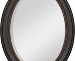 Mcs Beaded Oval Wall Mirror, Bronze, 22 X 29 Inches. - $100.93
