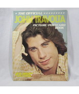 The Official John Travolta Picture Postcard Book 1978 20 Color Franklin ... - £25.83 GBP