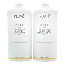 Keune Care Vital Nutrition Shampoo &amp; Conditioner 33.8 Oz Set - £42.94 GBP