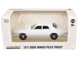 1977-78 Dodge Monaco Police Pursuit White &quot;Hot Pursuit - Hobby Exclusive&quot; Series - $22.79