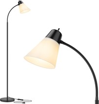 Floor Lamp For Living Room, Adjustable Gooseneck Standing, Bulb Not Incl... - $751.59 MXN