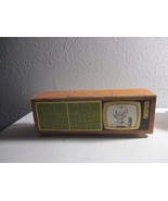 Vintage Barbie Dream House Furniture TV Stereo cabinet 1962 - $288.25 MXN