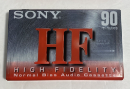 Sony HF High Fidelity Normal Bias Blank Audio Cassette Tapes 90 Min  Lot of 3 - $8.17