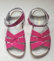 Salt Water Hoya Sandals The Original 800 Fuschia Patent Pink Toddler Size 10 New - £19.38 GBP