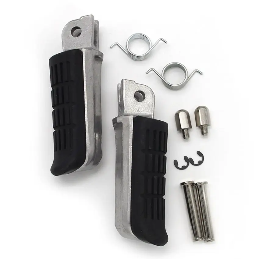 Motorcycle Front Footrest Pegs Pedals For Honda CB600F CB600S CB400 CB400SF - $14.04