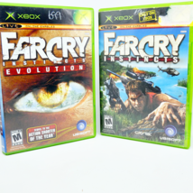 Xbox Far Cry Instincts &amp; Instincts Evolution Game Lot Bundle Good Cond T... - $19.74