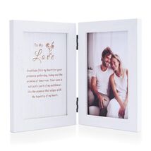 NUPTIO White Wood 4x6 Picture Frame Wedding Anniversary Bridal Gift - $82.71 MXN NUPTIO White Wood 4x6 Picture Frame Wedding Anniversary Bridal Gift - $82.71 MXN