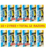(10 + 2 free) Gillette Guard Razor Handle with Blade Shave Shaving Razor... - $41.01 CAD