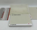 2021 Kia Forte Owners Manual Handbook Set OEM Z0A3913 [Paperback] unknow... - $48.99
