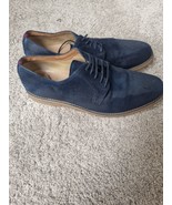 Dune Size 12 Mens Balerno Suede Blue Navy Blue Mens Slip On Shoes - £45.01 GBP