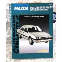 1978-1989 MAZDA 323 626 929 GLC MX-6 RX-7 CHILTON REPAIR MANUAL SERVICE ... - $12.79