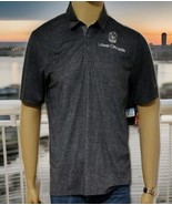 New Nike Golf Polo Men&#39;s Dri Fit Dark Gray Lower Cascadia Embroidered Sh... - $445.06 MXN