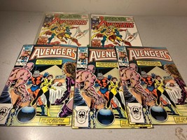 Lot of 5 Marvel Avengers Comic Book  Number 214 and 275 - £7.84 GBP