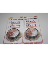 LOT OF 2 L.A Colors ~Beauty in Bloom~Highlighters~QUATZ #68034 CARDED - £10.45 GBP