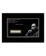 Martin Luther King Jr. Autograph Document Cut is Museum Framed Ready to ... - £1,411.39 GBP