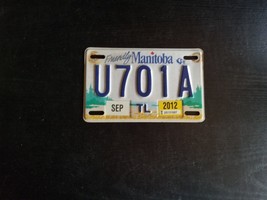 2012 Manitoba Trailer License Plate - $21.99