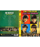 THE BEATLES LIVE AND VIDEOS ON COLOUR DVD  - $42.99
