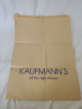 VINTAGE Kaufmann&#39;s Department Store All the Right Choices Paper Shopping... - $14.84
