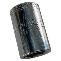 Mac Tools 12mm Shallow Chrome Socket 3/8&quot; Drive 6 Point X6 12MMR USA X612MMR - $21.03