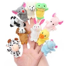 House of Quirk Animal Finger Puppets - Set of 10 ( Free shipping world) - £16.96 GBP
