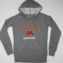 Minnesota Hockey University Golden Gophers Gray Hoodie Sweatshirt Top size S - £11.21 GBP