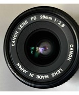 Canon 28mm f/2.8 FD-Mount Manual Focus Lens Near Mint w/ 52mm Skylight F... - £57.85 GBP