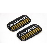 2X Fits 99-07 Silverado Side Roof Pillar Cab Emblem Badge Nameplate Yellow - $35.65 CAD