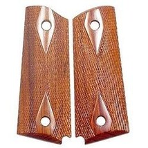 Exotic Rosewood Grip, Fits Full-Size 1911 Models, Checkered - £30.48 GBP