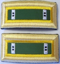 ARMY SHOULDER BOARDS STRAPS MILITARY POLICE CORPS CWO2 PAIR FEMALE - $20.00