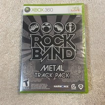 Rock Band: Metal Track Pack Xbox 360 Game Sealed Brand New Ships Today - £13.67 GBP