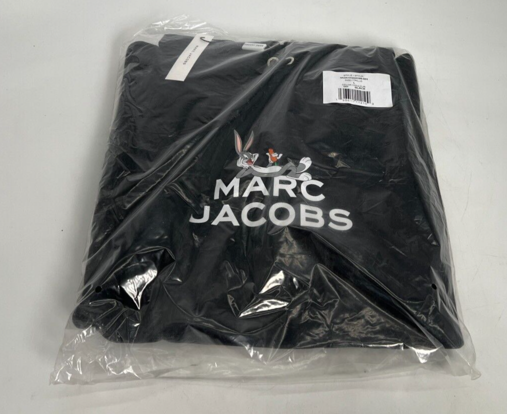 NWT Men&#39;s Marc Jacobs Looney Tunes the Bugs Bunny Hoodie Black (Large) - £92.10 GBP