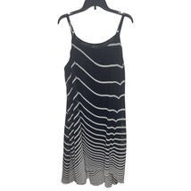Lane Bryant Striped Dress Lined Flowy High Low Women Plus Size 18/20 - $19.32