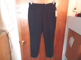 &quot; Nwt &quot; Dana Buchman Size 6 Black Mid Rise 27 In.Inseam Pants &quot; Beautiful Pants - £29.88 GBP