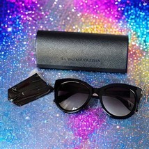 BCBG Karina Sunglasses in Black New With Tags &amp; Case &amp; Authentic MSRP $128 - £71.12 GBP