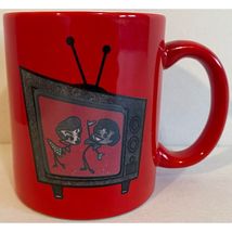 I Love Lucy Thermochromic Red Mug With Television. TV Shows Lucy When Mu... - $25.50