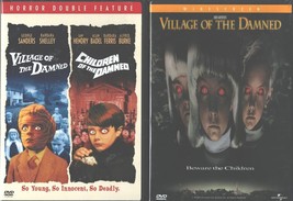 Village Of The Damned 1-2-3: The Original+Sequel (Kids)+Remake- New 2 DVDs-
s... - £23.10 GBP