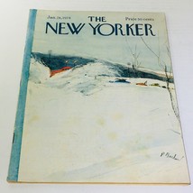 The New Yorker: January 28 1974 Full Magazine/Theme Cover Perry Barlow - £22.78 GBP