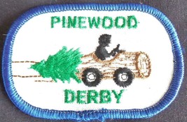 Vintage Boy Scout Pinewood Derby Sew-On/Iron-On Patch – Gently Used – VGC - £4.65 GBP