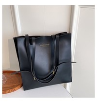 Women&#39;s Shopper Bag Tote Female Bag Soft Pu Leather Solid Big Capacity Female&#39;s  - £38.80 GBP