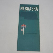 Vintage Standard Oil Nebraska Road Map 1968 - £25.58 GBP
