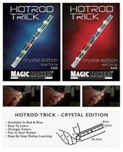 Crystal Hot Rod - Available in RED or BLUE Force! - Great Pocket Magic Trick! - £10.43 GBP